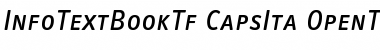 InfoTextBookTf CapsIta Font