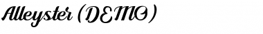 Download Alleyster Font Download Alleyster Font