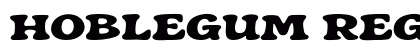Hoblegum Regular preview