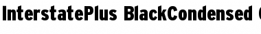 InterstatePlus Black Cond Font