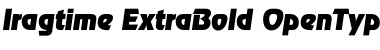 Iragtime ExtraBold Font