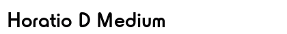 Horatio D Medium preview