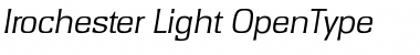 Irochester Light Font