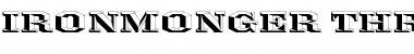 Ironmonger ThreeD Font