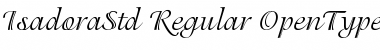 ITC Isadora Std Regular Font