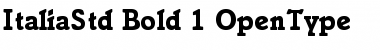 Download Italia Std Font