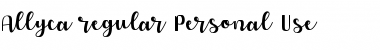 Download Allyca Regular Font Download Allyca Regular Font