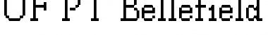 UF PT Bellefield Regular Font