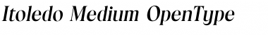 Itoledo Medium Font