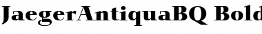 Jaeger-Antiqua BQ Regular Font