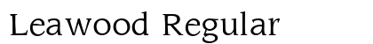 Leawood Regular Preview