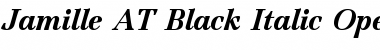 Download Jamille AT Black Font