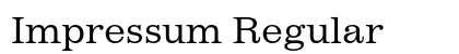 Impressum Regular preview