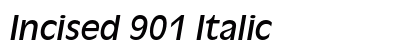 Incised 901 Italic preview