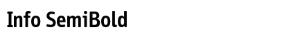 Info SemiBold Preview