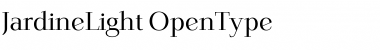 Download JardineLight Font