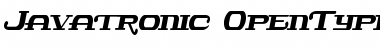 Javatronic Regular Font