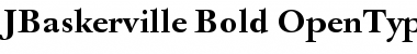 J Baskerville Bold Font