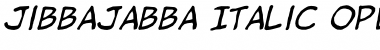 Download jibbajabba Font