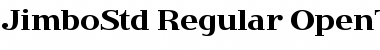 Download Jimbo Std Font