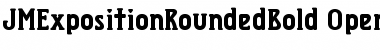 JMExpositionRoundedBold Regular Font
