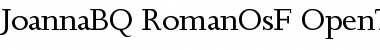 Joanna BQ Regular Font