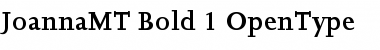 Download Joanna MT Font