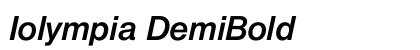 Iolympia DemiBold preview