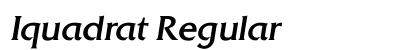 Iquadrat Regular preview