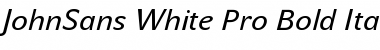 Download JohnSans White Pro Font