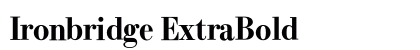 Ironbridge ExtraBold Preview