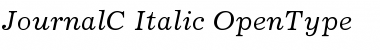 JournalC Regular Font