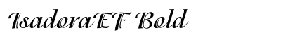 IsadoraEF Bold preview