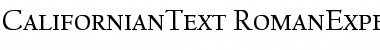 CalifornianText Regular Font