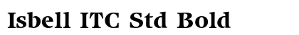 Isbell ITC Std Bold preview