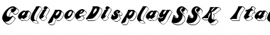 Download CalipoeDisplaySSK Font