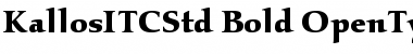 Download Kallos ITC Std Font