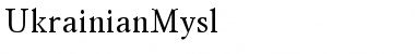 Download UkrainianMysl Font