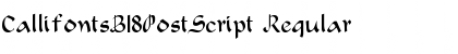 Download CallifontsB18PostScript Font Download CallifontsB18PostScript Font