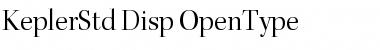 Kepler Std Display Font