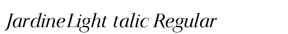 Kepler Std Extended Italic Subhead Font