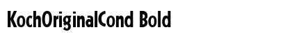 KochOriginalCond Bold preview