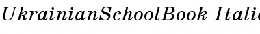 Download UkrainianSchoolBook Font