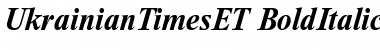 Download UkrainianTimesET Font