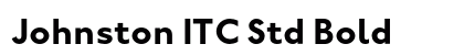 Johnston ITC Std Bold preview