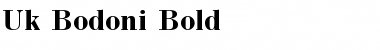 Download Uk_Bodoni Font