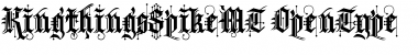 Kingthings Spike Regular Font