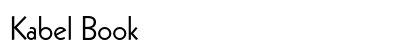 Kabel Book Preview