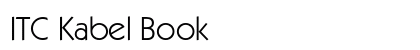 ITC Kabel Book Preview