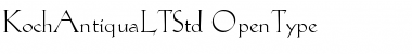 Download Koch Antiqua LT Std Font